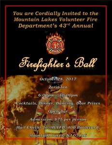 MLVFD Firefighter's Ball @ Zeris Inn | Mountain Lakes | New Jersey | United States